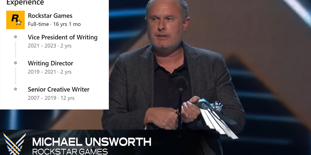 Rockstar Games Senior Writer Michael Unsworth Leaves After 16 Year Tenure
