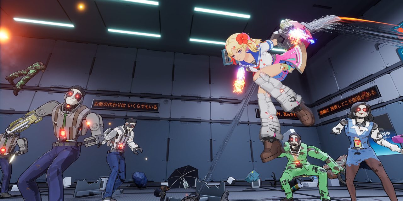 D3 Publisher and Yuke’s Unveil “FULL METAL SCHOOLGIRL”, Cyborg JKs Wage War on a Black Company in Dystopian Future Japan